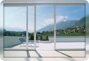 Sliding windows in the interior раздвижные оконные системы